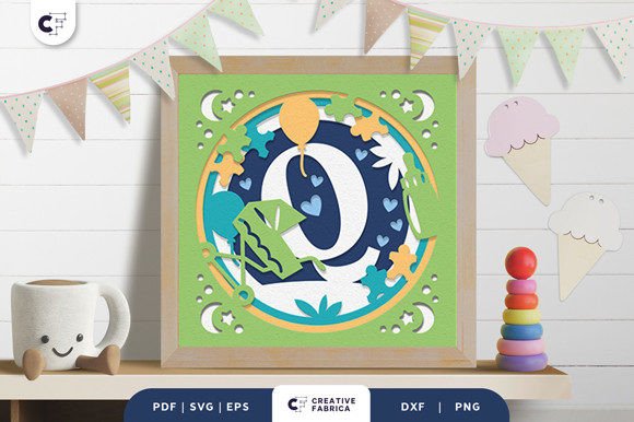 Baby Alphabet Q Monogram 3D Papercut SVG Review