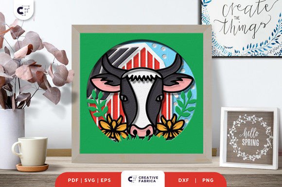 Floral Farm Animal 3D Paper Cut: A Seasons 3D SVG Review